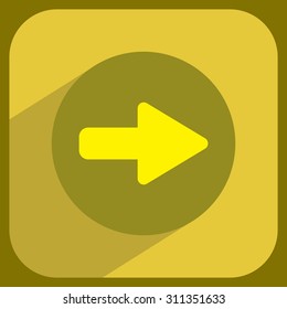 Right arrow symbol icon
