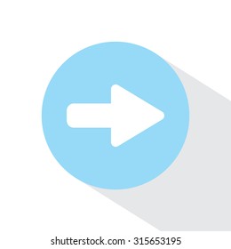 Right arrow symbol icon