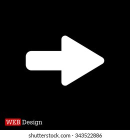 Right arrow symbol icon