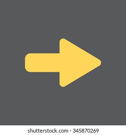 Right arrow symbol icon