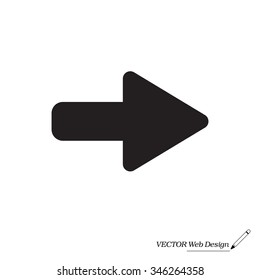 Right arrow symbol icon