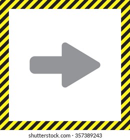 Right arrow symbol icon