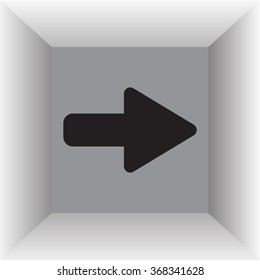 Right arrow symbol icon
