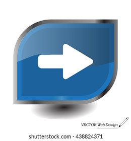 Right arrow symbol icon
