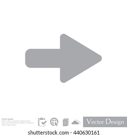 Right arrow symbol icon