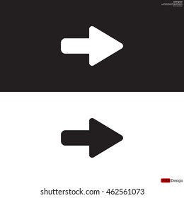 Right arrow symbol icon