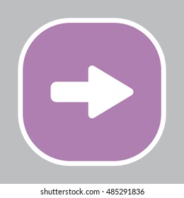 Right arrow symbol icon