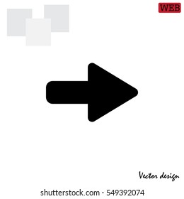 Right arrow symbol icon