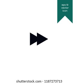 Right arrow symbol vector icon