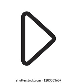 Right arrow vector icon