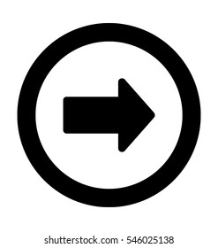 Right Arrow Vector Icon