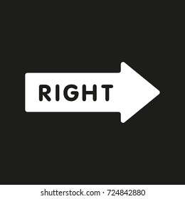 Right Arrow Vector Icon