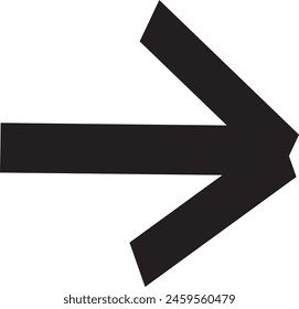 Right Arrow Vector Icon design eps 10
