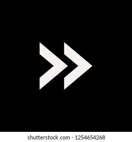 right arrow vector icon. flat right arrow design. right arrow illustration for graphic 