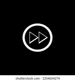 right arrow vector icon. flat right arrow design. right arrow illustration for graphic 