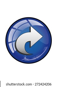  right  arrows button for web page