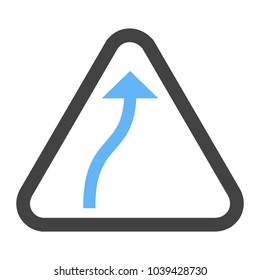 Right bend Icon