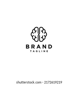 Right Brain Connects with Left Brain Logo Design