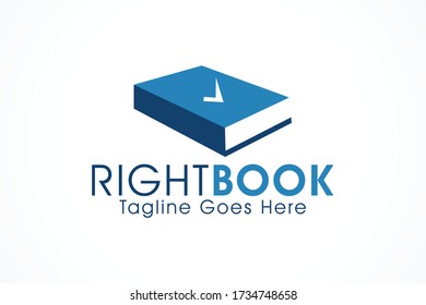 right choice book vector logo