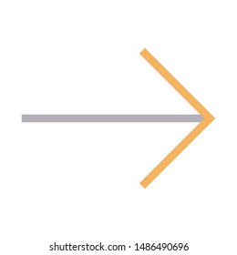 right click colour line vector icon