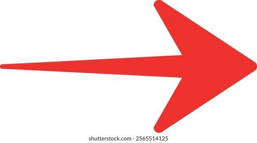 Right direction arrow icon isolated