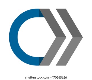 right direction initial typography typeface typeset logotype alphabet image vector icon