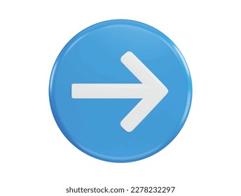 Icono derecho con elemento transparente de ilustración de icono vectorial 3d