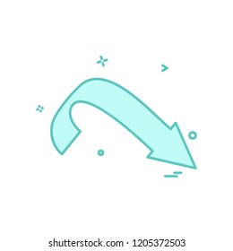 Right icon design vector