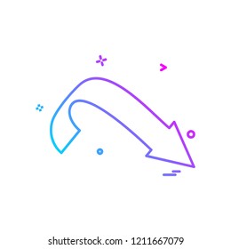 Right icon design vector