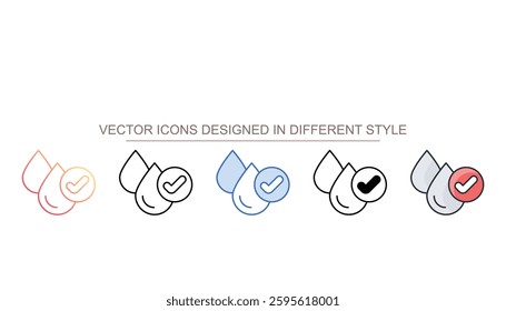 Right icon design with white background stock illustration