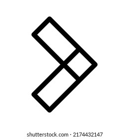 right icon or logo isolated sign symbol vector illustration - high quality black style vector icons
