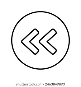 right icon with white background vector stock illustration