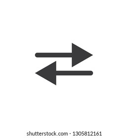 Right and left arrows icon
