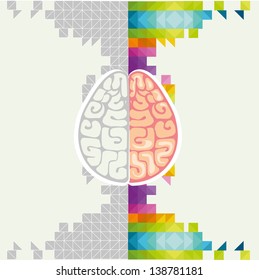right and left brains graphic