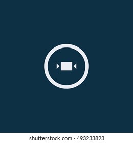Right left slider icon.Vector illustration
