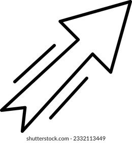 Diseño de iconos de vectores de línea derecha
