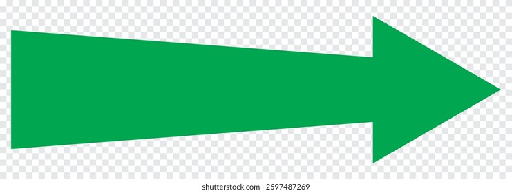 Right Long Pointing Arrow. Variety Colorful Long right vector arrow icon. Red long arrow pointing right. Long arrow vector illustration. Eps 10