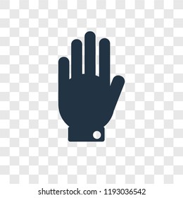 Right to objection vector icon isolated on transparent background, Right to objection transparency logo concept