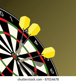 Right on target.EPS10