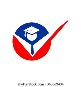 Right People Education, Student University Logo Template