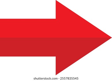  right red arrow vector sign eps 10