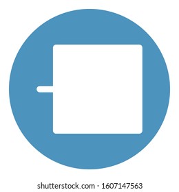 
Right, sharp Isolated Vector Icon which can be easily modified or edited
