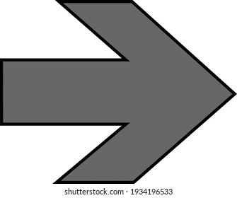 Right Side Arrow Icon for instructions