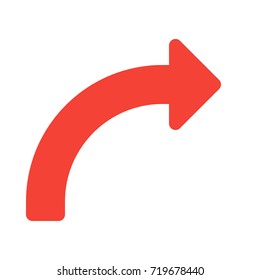right sign arrow