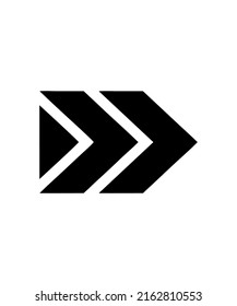 Symbol mit rechtsem Zeichen, Vektorgrafik-Logo-Vorlage