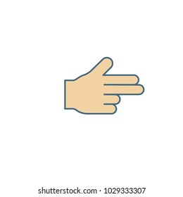 Right There Gesture Hand