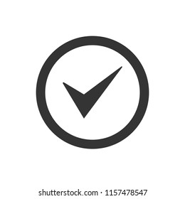 Right tick icon