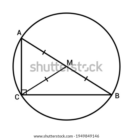 right triangle median to hypotenuse