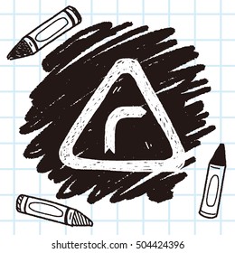 Right turn doodle