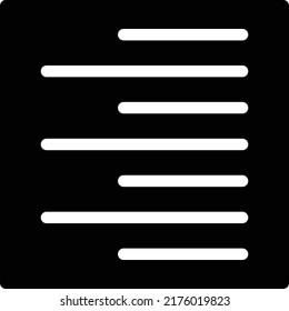 right  Vector illustration on a transparent background. Premium quality symmbols. Glyphs vector icons for concept and graphic design. 
